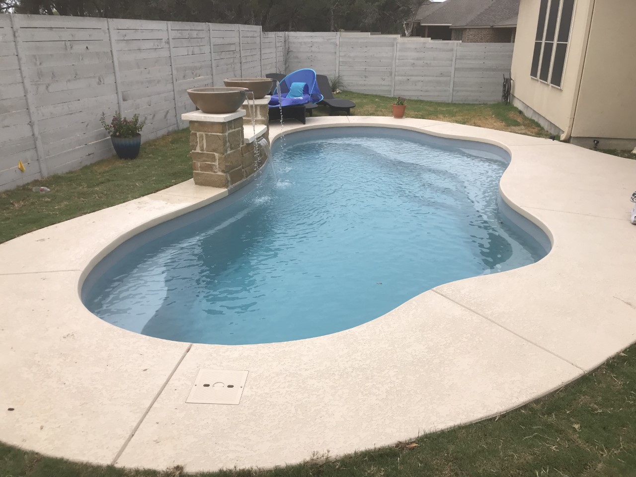The Eden Pool with Water Feature