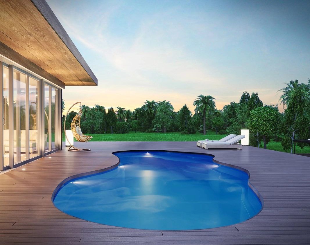 Modern Freeform Pool